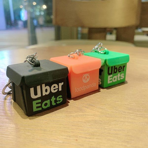 keychains silicone keychain accidental takeaway delivery box widgets ubereats key chain bag pendant ornament gift keyring wholesale, Silver
keychains silicone keychain accidental takeaway delivery box widgets ubereats key chain bag pendant ornament gift keyring wholesale, Silver