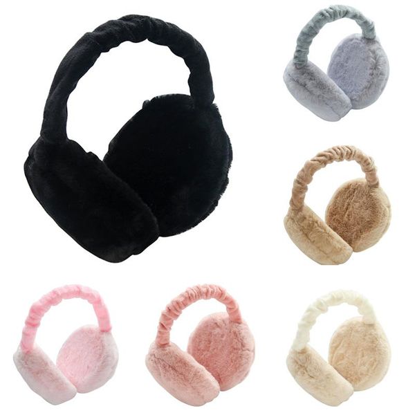 berets foldable portable ear covers soft fluffy plush warmer winter warm earmuffs for women outdoor cold protection caps, Blue;gray
berets foldable portable ear covers soft fluffy plush warmer winter warm earmuffs for women outdoor cold protection caps, Blue;gray