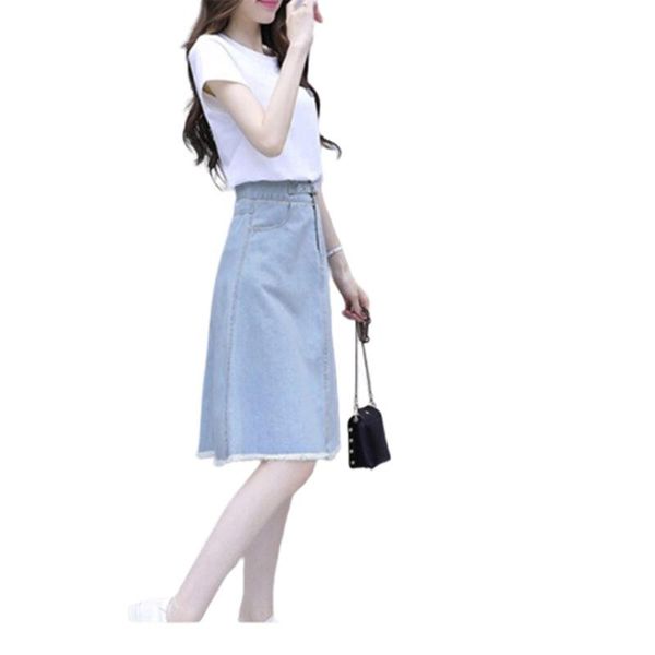 women's tracksuits summer 2021 dress korean version large fashion short sleeve denim cotton linen chiffon two piece suit skirt, Gray
women's tracksuits summer 2021 dress korean version large fashion short sleeve denim cotton linen chiffon two piece suit skirt, Gray