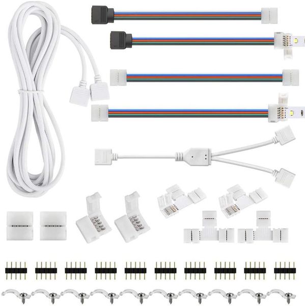 95pcs 4pin 22 awg extension electric wire cable led connector for rgb stirp with t-shaped l-shaped connectors strip strips
95pcs 4pin 22 awg extension electric wire cable led connector for rgb stirp with t-shaped l-shaped connectors strip strips