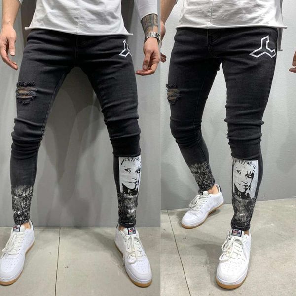 black ripped jeans men new potlead broek mode street seasonprint paint casual denim pants, Blue
black ripped jeans men new potlead broek mode street seasonprint paint casual denim pants, Blue