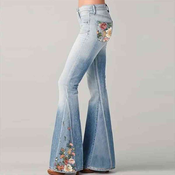 retro flare pants women jeans high waist elegant fashion street denim printed blue wide leg
retro flare pants women jeans high waist elegant fashion street denim printed blue wide leg