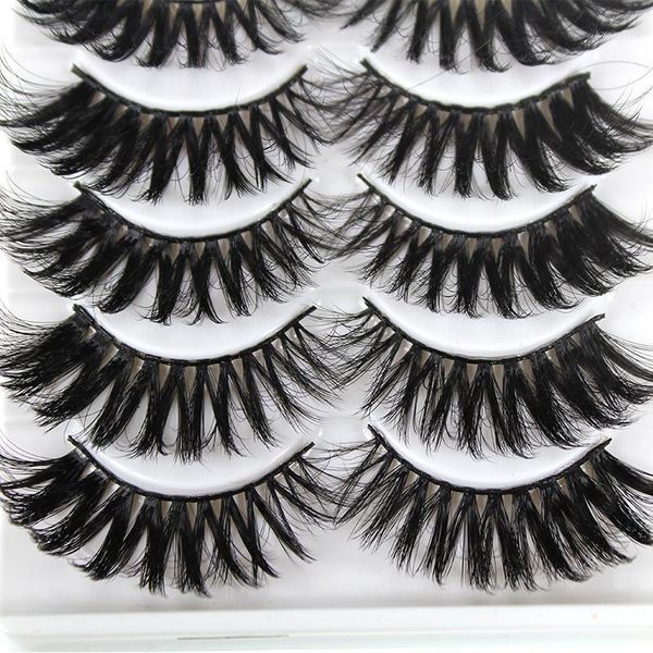 hand made 3d mink false eyelashes 5 pairs of natural thick spectacular volume makeup extension woman1
hand made 3d mink false eyelashes 5 pairs of natural thick spectacular volume makeup extension woman1