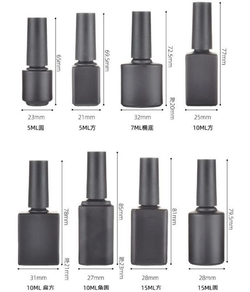 storage bottles & jars 5ml 7ml 10ml 15ml frosted black nail nutrition oil refill bottle glass polish with a lid brush arts tools
storage bottles & jars 5ml 7ml 10ml 15ml frosted black nail nutrition oil refill bottle glass polish with a lid brush arts tools