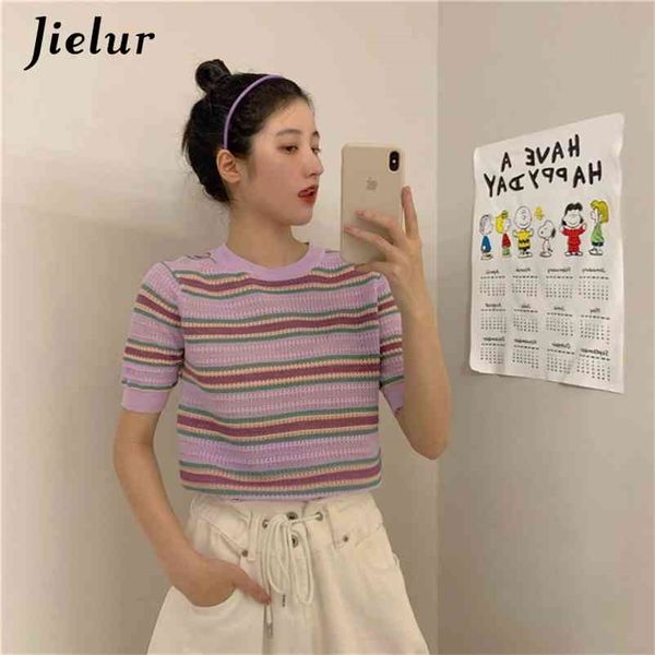 patchwork t shirt women knitted o-neck stripe basic t-shirt summer short sleeve korean slim chic hipster tee 210426, White
patchwork t shirt women knitted o-neck stripe basic t-shirt summer short sleeve korean slim chic hipster tee 210426, White