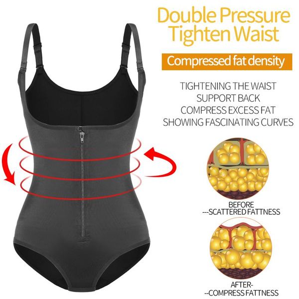 women's shapers womens bodysuit shapewear tummy control body shaper waist trainer open bust slimming underwear latex modeling corset, Black;white
women's shapers womens bodysuit shapewear tummy control body shaper waist trainer open bust slimming underwear latex modeling corset, Black;white