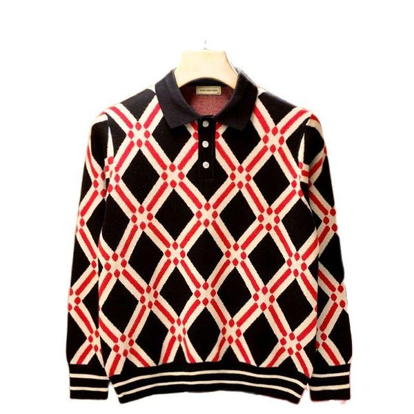 men's sweaters men 's pullover british style affordable luxury rhombus patchwork knitting shirt, White;black
men's sweaters men 's pullover british style affordable luxury rhombus patchwork knitting shirt, White;black