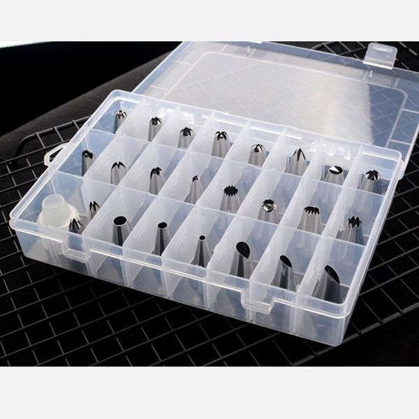baking & pastry tools 24pcs stainless steel decorating tip sets diy cake icing piping cream bag nozzle kitchen bakery
baking & pastry tools 24pcs stainless steel decorating tip sets diy cake icing piping cream bag nozzle kitchen bakery
