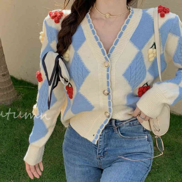 women's sweaters sweet three-dimensional wind decoration sweater with plaid neckline, female blouse autumn b2ds, White;black
women's sweaters sweet three-dimensional wind decoration sweater with plaid neckline, female blouse autumn b2ds, White;black