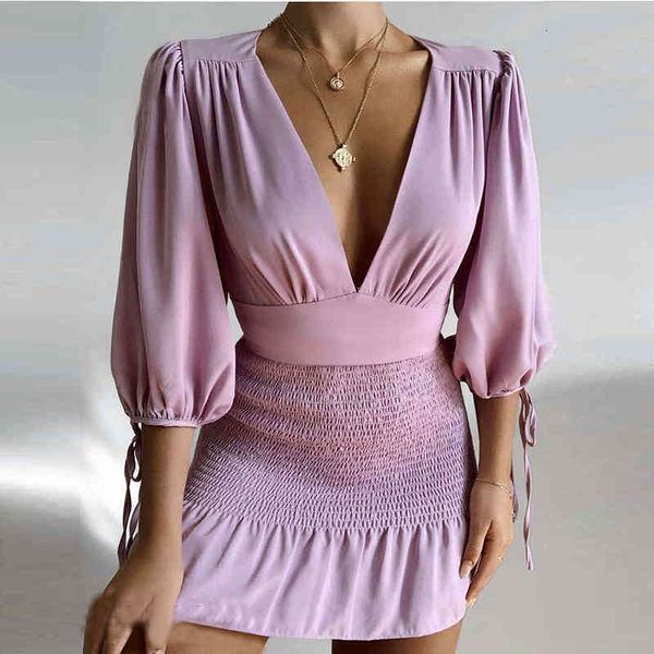 casual dresses women chiffon deep v neck shirred ruffle mini boho spring summer mini dress day grau, Black;gray
casual dresses women chiffon deep v neck shirred ruffle mini boho spring summer mini dress day grau, Black;gray
