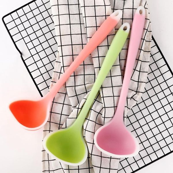 justdolife 1pc silicone spoon nonstick seamless translucent soup ladle cooking tools for kitchen utensil spoons
justdolife 1pc silicone spoon nonstick seamless translucent soup ladle cooking tools for kitchen utensil spoons
