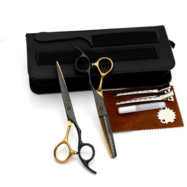 hair scissors hairdressing combination set black gold color matching professional barber salon home
hair scissors hairdressing combination set black gold color matching professional barber salon home