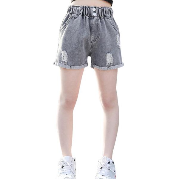jeans for girls 2021 est children's girl hole kids summer clothes 6 8 10 12 14, Blue