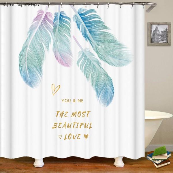 beautiful feather shower curtain set with 12 hooks colorful bathroom curtains polyester fabric bath home textile
beautiful feather shower curtain set with 12 hooks colorful bathroom curtains polyester fabric bath home textile