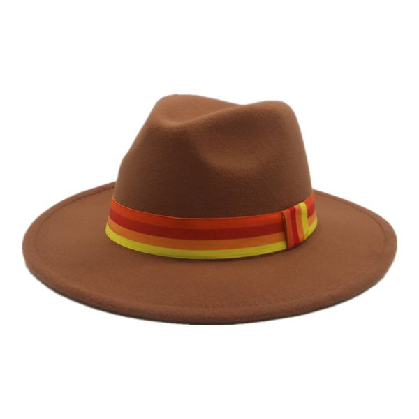 women hats fedoras solid white black band belt classic formal church men caps panama outdoor casual felted women fedora hats, Blue;gray
women hats fedoras solid white black band belt classic formal church men caps panama outdoor casual felted women fedora hats, Blue;gray