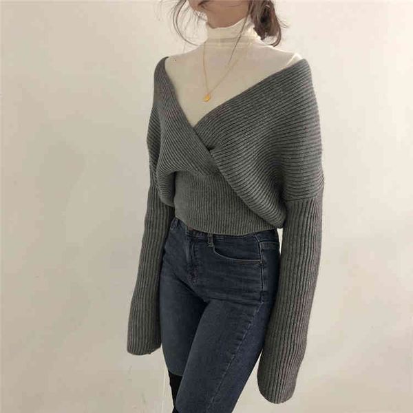 women's sweaters colorfaith autumn winter women knitting v-neck cross wild fashionable pullovers female lady sw7777 qmon, White;black
women's sweaters colorfaith autumn winter women knitting v-neck cross wild fashionable pullovers female lady sw7777 qmon, White;black
