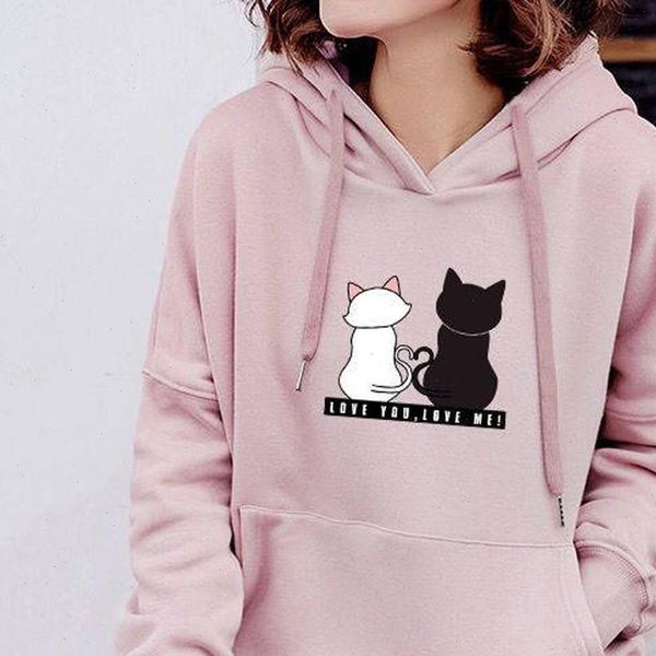 women hoodie hoodies winter autumn cat print ladies sweatshirt female long sleeve hooded sweatshirts sudadera mujer, Black
women hoodie hoodies winter autumn cat print ladies sweatshirt female long sleeve hooded sweatshirts sudadera mujer, Black