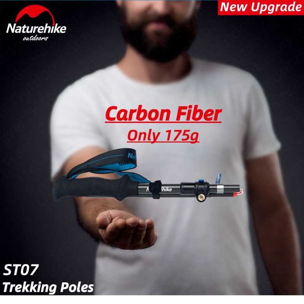 naturehike upgrade carbon fibre trekking poles folding adjustable walking stick camping hiking equipment climing
naturehike upgrade carbon fibre trekking poles folding adjustable walking stick camping hiking equipment climing