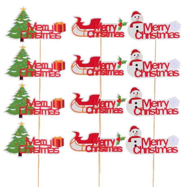 Other Festive & Party Supplies 12Pcs Christmas Cake Topper Santa Cupcake Bell Decor
Other Festive & Party Supplies 12Pcs Christmas Cake Topper Santa Cupcake Bell Decor