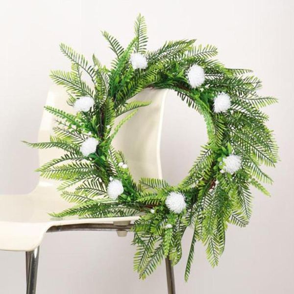 decorative flowers & wreaths simulate fern leaf chrysanthemum garland artificial wreath door threshold flower for home wedding party pendant
decorative flowers & wreaths simulate fern leaf chrysanthemum garland artificial wreath door threshold flower for home wedding party pendant