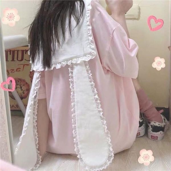 women's sleepwear e girls ears dress women kawaii roomwear summer pijama lace nightdress sailor collar nightie navy nightwear, Black;red
women's sleepwear e girls ears dress women kawaii roomwear summer pijama lace nightdress sailor collar nightie navy nightwear, Black;red