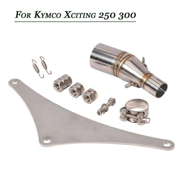 motorcycle exhaust system silp on for kymco xciting 250 300 stainless steel replace middle link pipe connect 51mm tubes
motorcycle exhaust system silp on for kymco xciting 250 300 stainless steel replace middle link pipe connect 51mm tubes