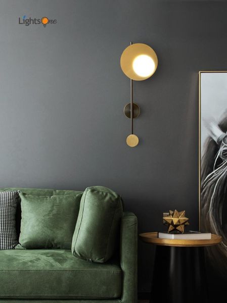 wall lamps all copper minimalist background aisle bedroom bedside lamp designer 
wall lamps all copper minimalist background aisle bedroom bedside lamp designer