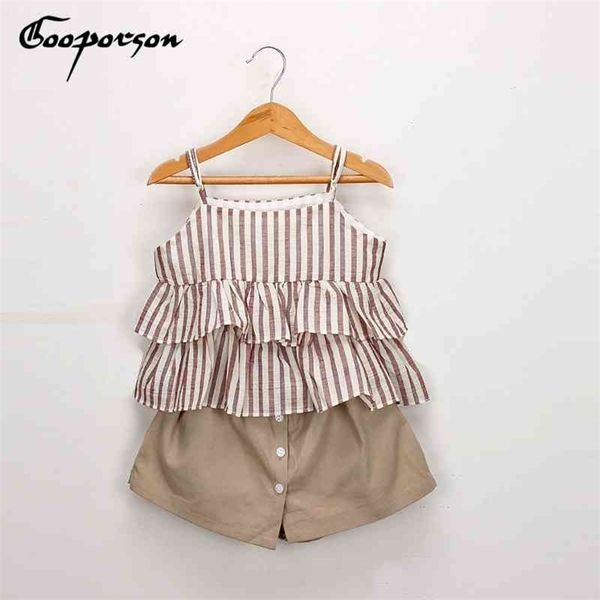 gooporson summer kids clothes stripes suspenders culotte fashion toddler girls clothing set cute korean children outfits 210715, White
gooporson summer kids clothes stripes suspenders culotte fashion toddler girls clothing set cute korean children outfits 210715, White