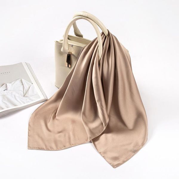 scarves 70 *70cm 2021 spring/summer solid color small square scarf female retro silk simulation simple professional wild, Blue;gray
scarves 70 *70cm 2021 spring/summer solid color small square scarf female retro silk simulation simple professional wild, Blue;gray
