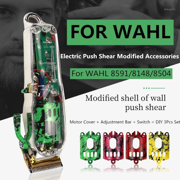 3pcs/set diy modified shell for wahl electric clipper accessories barber trimmer case motor cover switch 5colors g06231
3pcs/set diy modified shell for wahl electric clipper accessories barber trimmer case motor cover switch 5colors g06231