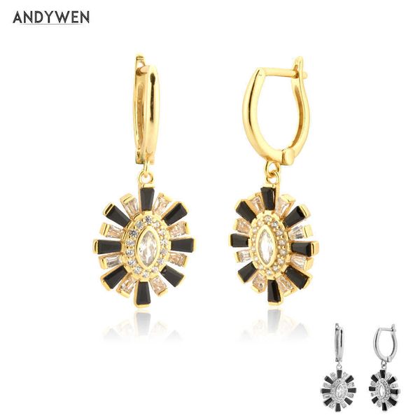andywen 925 sterling silver 8mm circle black oval sunflower drop earring colorful cz clips round women fine fashion jewelry 210608
andywen 925 sterling silver 8mm circle black oval sunflower drop earring colorful cz clips round women fine fashion jewelry 210608