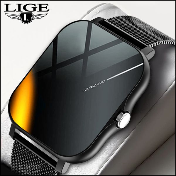 lige 2021 new bluetooth answer call smart watch men full touch dial call fitness tracker ip67 waterproof smartwatch women +boxg, Slivery;brown
lige 2021 new bluetooth answer call smart watch men full touch dial call fitness tracker ip67 waterproof smartwatch women +boxg, Slivery;brown