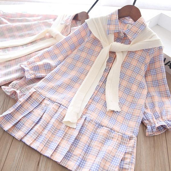 girl's dresses 2021 spring girls' detachable knitted shawl plaid dress, Red;yellow
girl's dresses 2021 spring girls' detachable knitted shawl plaid dress, Red;yellow