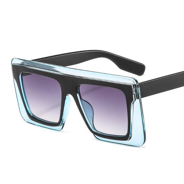 fashion men and women dazzling color two-color ladies sunglasses tide big frame spectacles, White;black
fashion men and women dazzling color two-color ladies sunglasses tide big frame spectacles, White;black