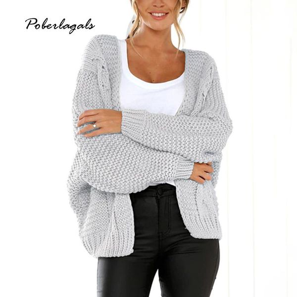 women's sweaters autumn winter 2021 women cardigan coat female loose long sleeve knitted sweater cardigans pull femme, White;black
women's sweaters autumn winter 2021 women cardigan coat female loose long sleeve knitted sweater cardigans pull femme, White;black