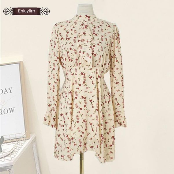 casual dresses ruffled mini korea japanese style design slim a line floral printed flare sleeve turtleneck vintage dress e2701, Black;gray
casual dresses ruffled mini korea japanese style design slim a line floral printed flare sleeve turtleneck vintage dress e2701, Black;gray
