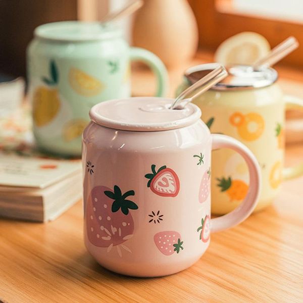 mugs cup children's office strawberry mug with spoon ceramic water lovely fruit summer straw coffee
mugs cup children's office strawberry mug with spoon ceramic water lovely fruit summer straw coffee
