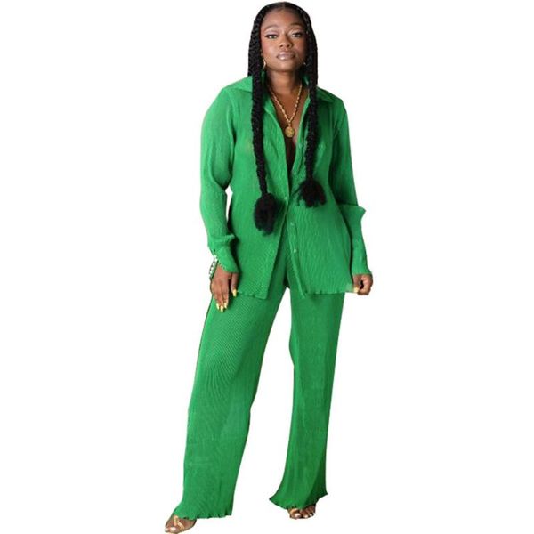 women's two piece pants haoohu autumn 2021 womens sets fashion loose solid color single breasted lapel long sleeve women two-piece, White
women's two piece pants haoohu autumn 2021 womens sets fashion loose solid color single breasted lapel long sleeve women two-piece, White
