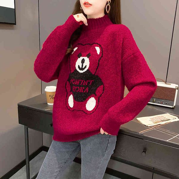 winter sweaters women's high-necked turtlenecks, christmas sweaters loose in cotton nightgown oheh, White;black
winter sweaters women's high-necked turtlenecks, christmas sweaters loose in cotton nightgown oheh, White;black