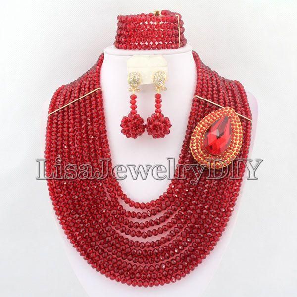 earrings & necklace gorgeous african beads jewelry sets nigerian wedding crystal set hd2082, Silver
earrings & necklace gorgeous african beads jewelry sets nigerian wedding crystal set hd2082, Silver