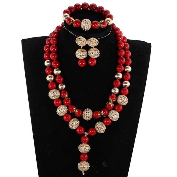 wedding jewelry sets nigerian african red coral beads set costume necklace anj605, Slivery;golden
wedding jewelry sets nigerian african red coral beads set costume necklace anj605, Slivery;golden