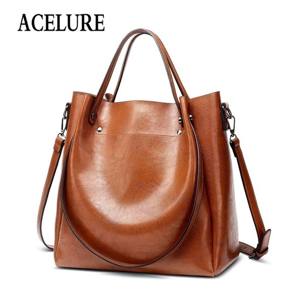 acelure casual large capacity women tote shoulder bag pu leather ladies bucket handbag messenger bag soft shopping crossbody bag 211026
acelure casual large capacity women tote shoulder bag pu leather ladies bucket handbag messenger bag soft shopping crossbody bag 211026
