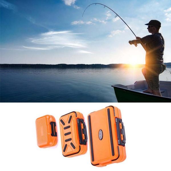 fishing tackle box waterproof auto open multi separate compartments organization flip case for fishhooks accessories
fishing tackle box waterproof auto open multi separate compartments organization flip case for fishhooks accessories