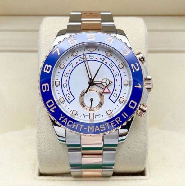 classic mens watches waterproof sapphire ceramic mechanical 116680 116681 44mm white dial tow tone steel bracelet montre de luxe, Slivery;brown
classic mens watches waterproof sapphire ceramic mechanical 116680 116681 44mm white dial tow tone steel bracelet montre de luxe, Slivery;brown