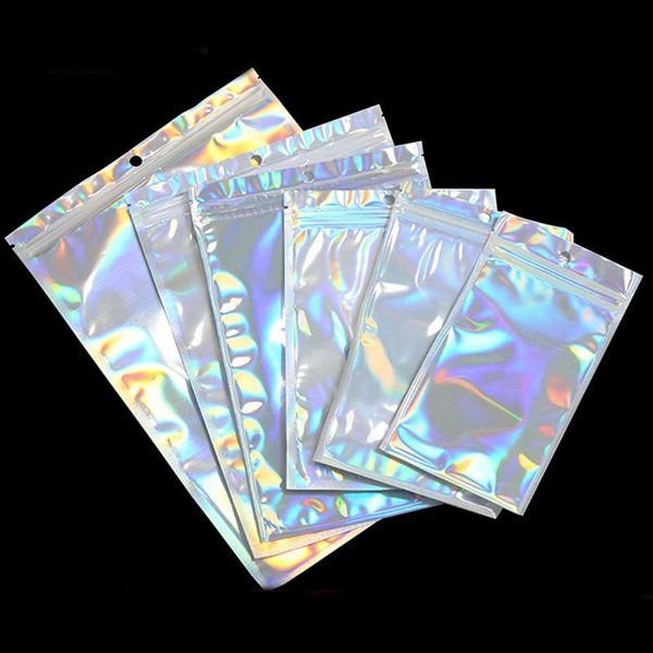 100pcs bath salt cosmetic bag one side clear holographic laser mini aluminum foil bags thick package organizer storage
100pcs bath salt cosmetic bag one side clear holographic laser mini aluminum foil bags thick package organizer storage