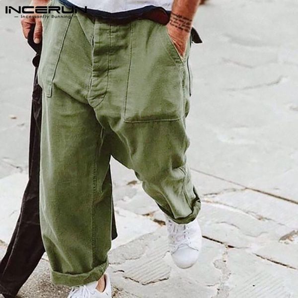 fashion wide leg pants solid color straight trousers casual big pockets zipper pantalones men loose streetwear 5xl men's, Black
fashion wide leg pants solid color straight trousers casual big pockets zipper pantalones men loose streetwear 5xl men's, Black