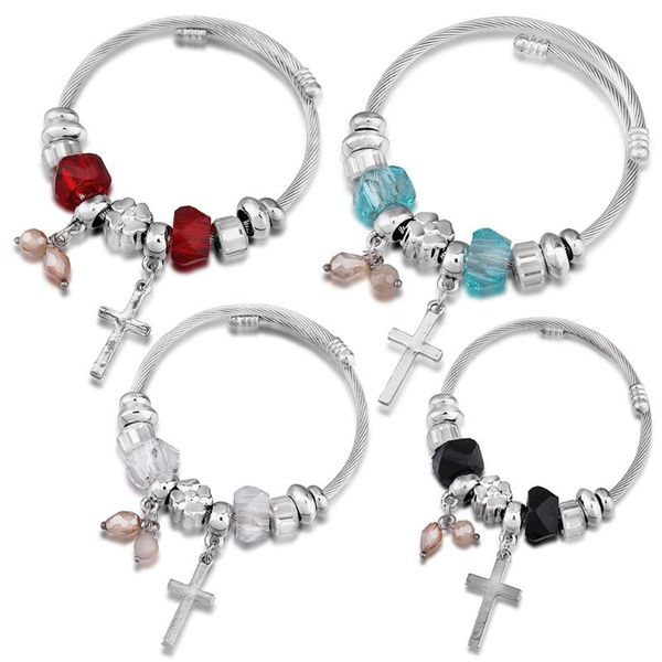 bangle 2021 crystal cross beaded bracelet jewelry 60mm adjustable open bangles fashion for charm women love gift, Black
bangle 2021 crystal cross beaded bracelet jewelry 60mm adjustable open bangles fashion for charm women love gift, Black