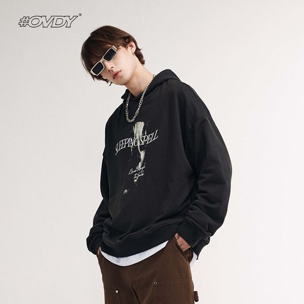 wxwovdy 2021 autumn new dark high street fashion brand face printing loose terry hooded sweater men, Black
wxwovdy 2021 autumn new dark high street fashion brand face printing loose terry hooded sweater men, Black