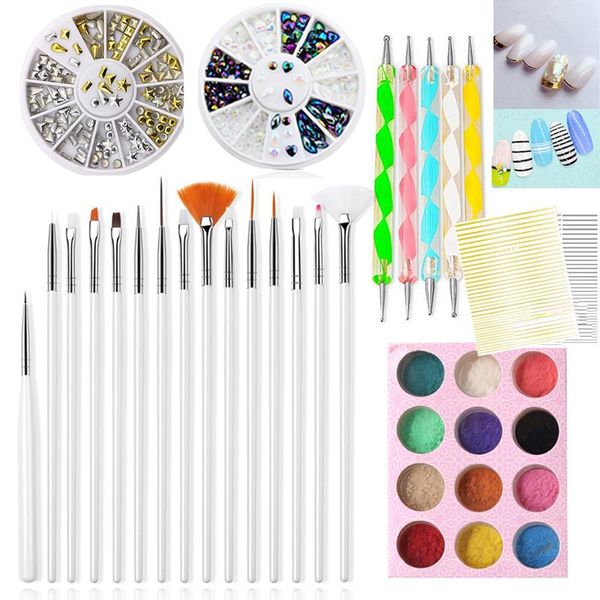 nail brushes acrylic art brush set uv gel polish painting drawing dotting pen clean tool manicure accessories, Yellow
nail brushes acrylic art brush set uv gel polish painting drawing dotting pen clean tool manicure accessories, Yellow