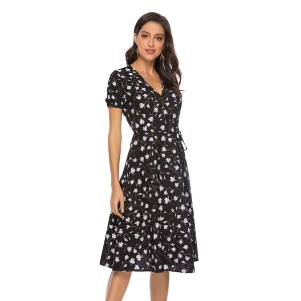 20212021 new summer dress women boho beach dresses casual short sleeve chiffon print vintage midi dress female elegant robe vestidos, Black;gray
20212021 new summer dress women boho beach dresses casual short sleeve chiffon print vintage midi dress female elegant robe vestidos, Black;gray
